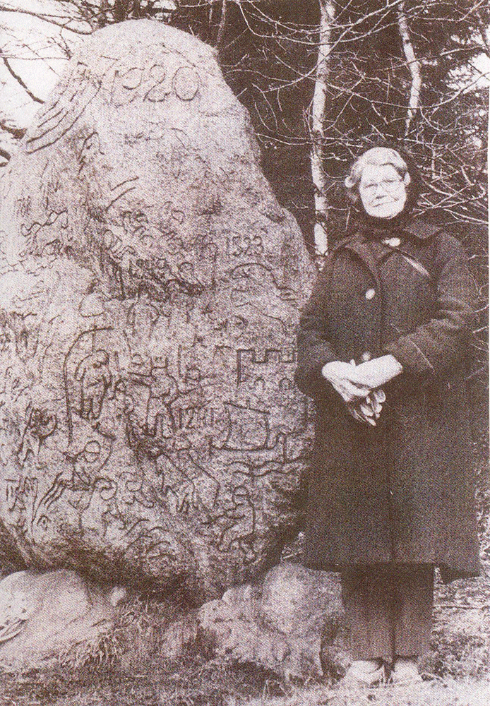 Thyra ved historiens sten