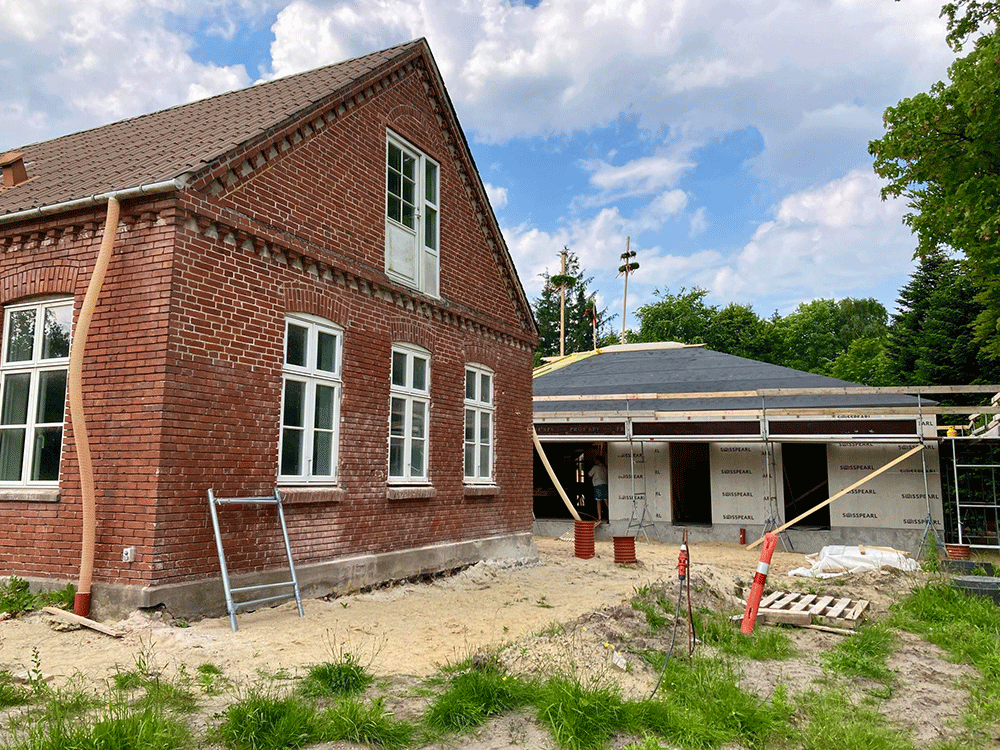 Renovering af kronhede lerjskole og naturhostel