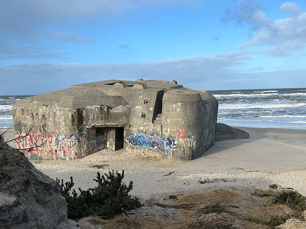 Bunkers ved Vesterhavet