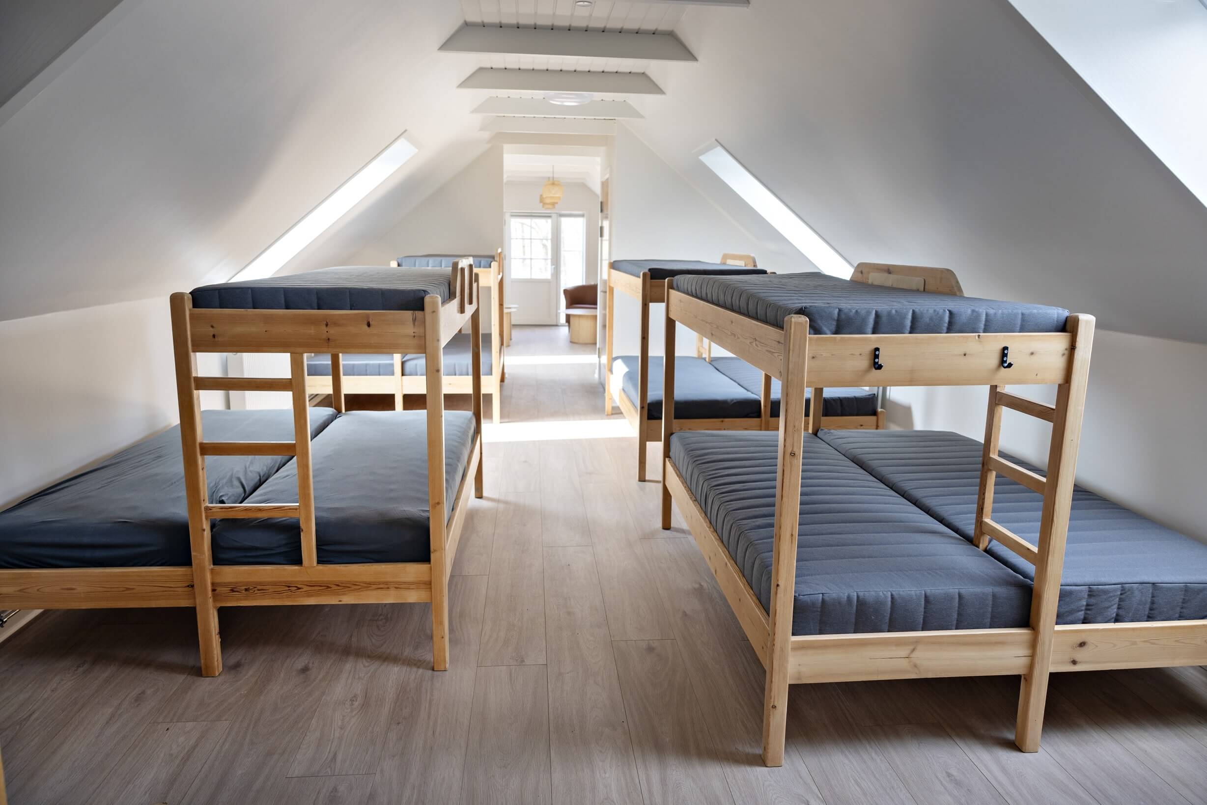 Sovesal i Kronhede naturhostel og lejrskole